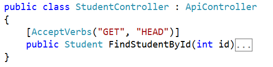Understanding AcceptVerbs in ASP.NET Web API
