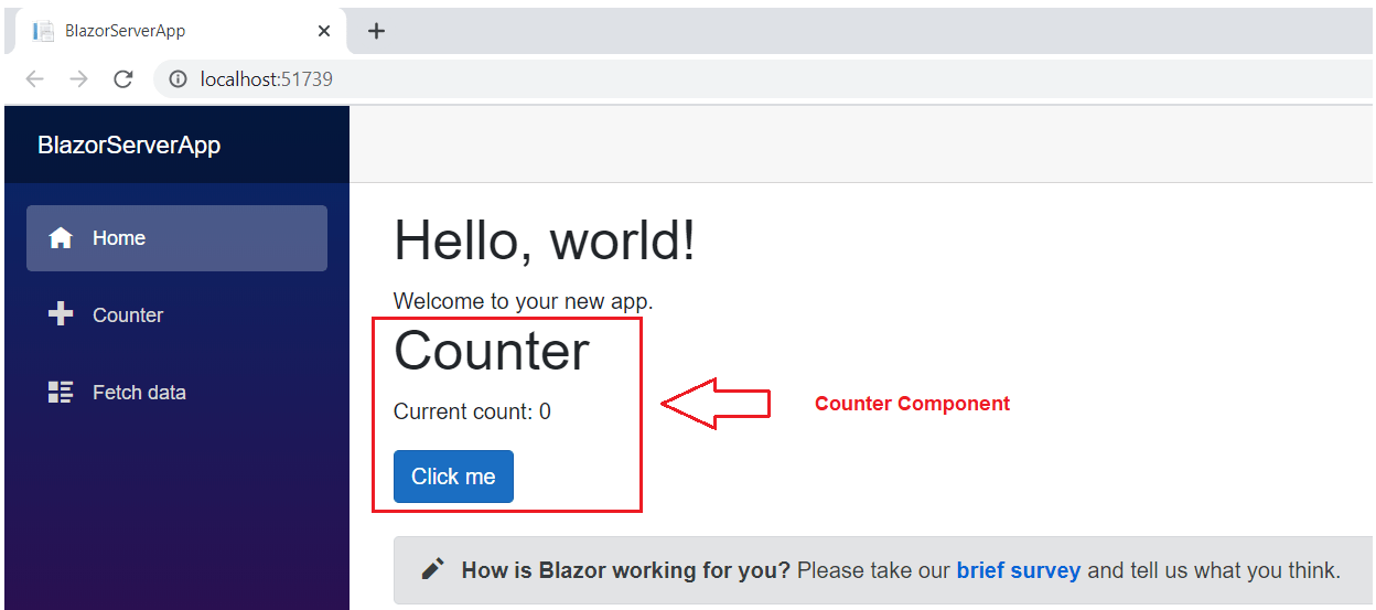 Where to Place Razor Components in Blazor Application?